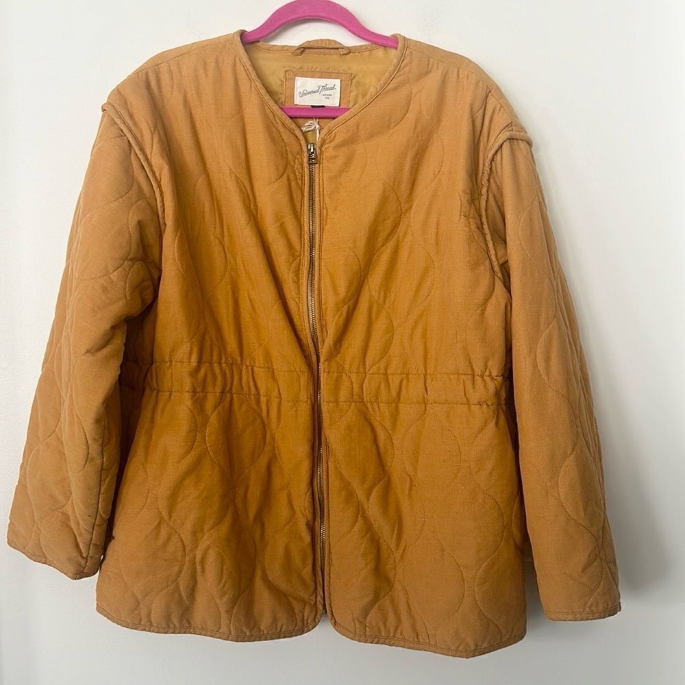 Universal Thread Quilted Gold Jacket XXL - Picture 2 of 7